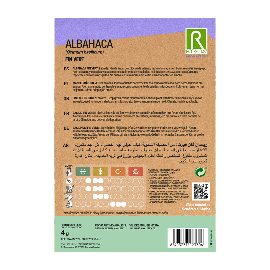 Albahaca Fina