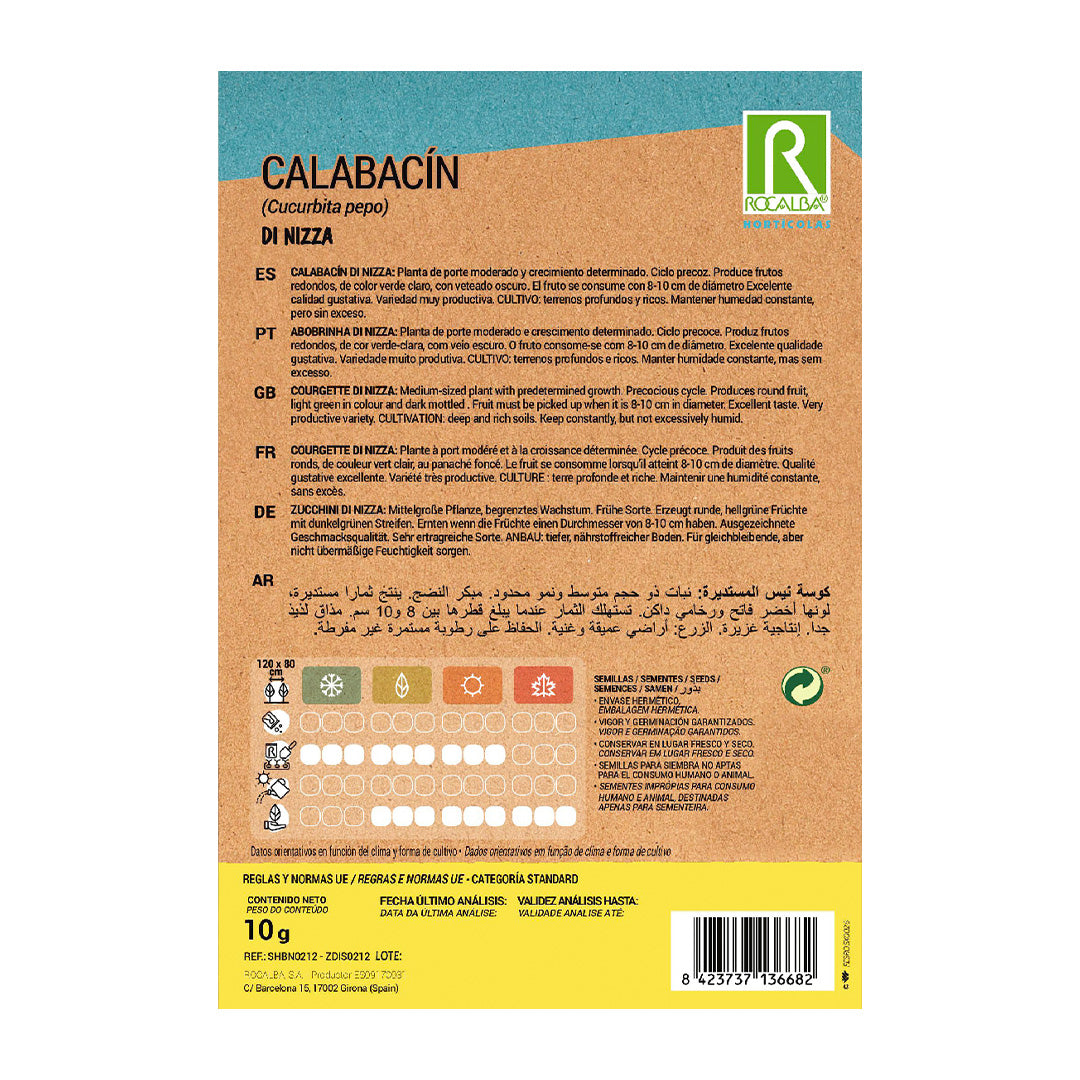 Calabacín Di Nizza